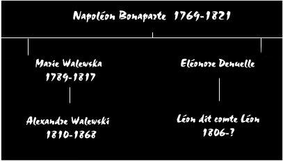 La gnalogie de la famille de Napolon.